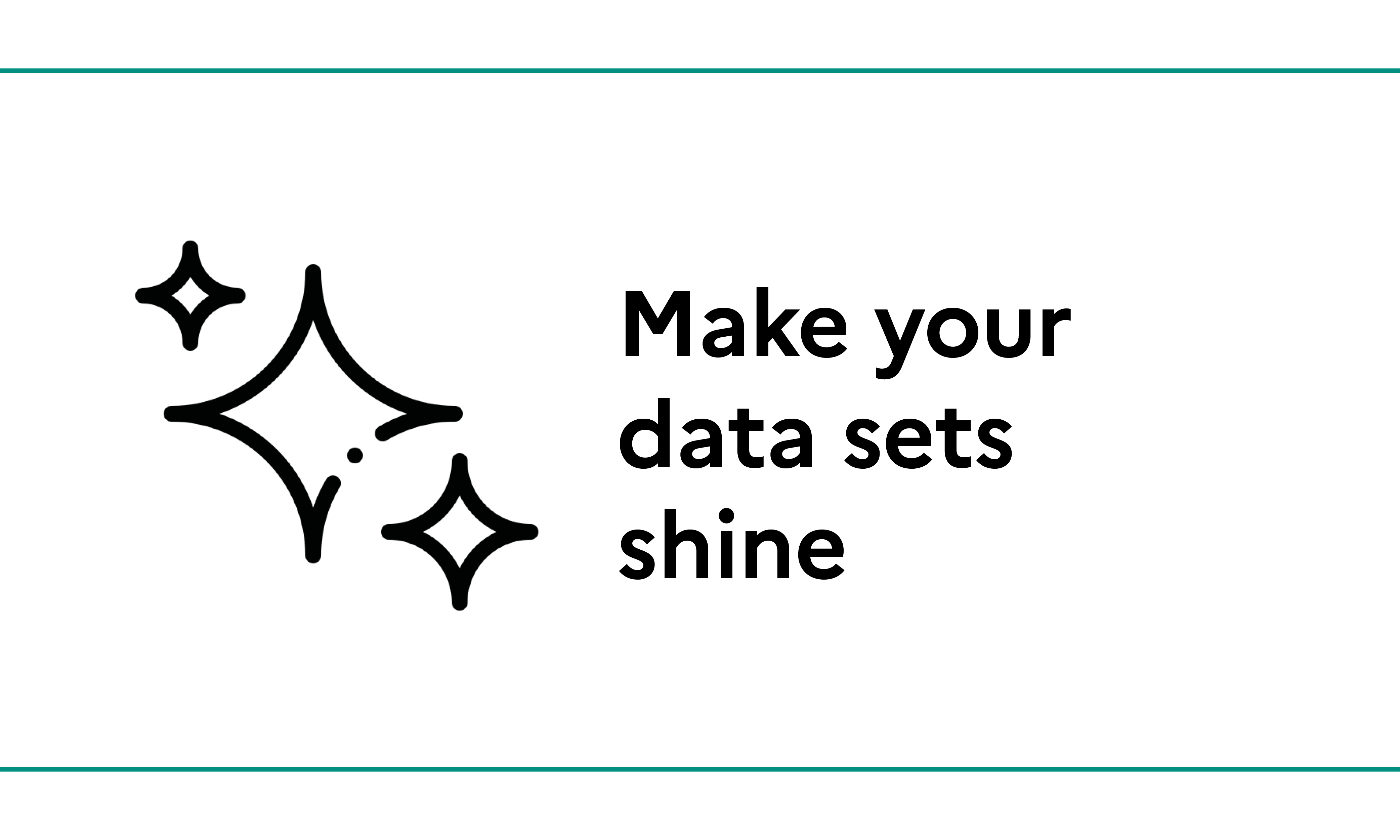 Your dataset on the front page